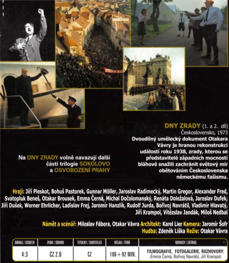 DNY ZRADY 1. DVD 