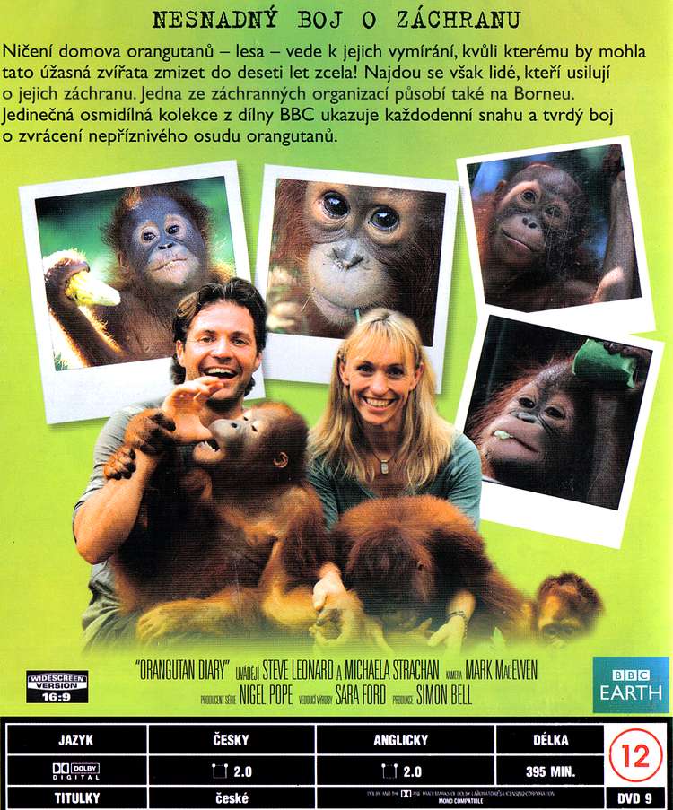 Deník orangutana DVD