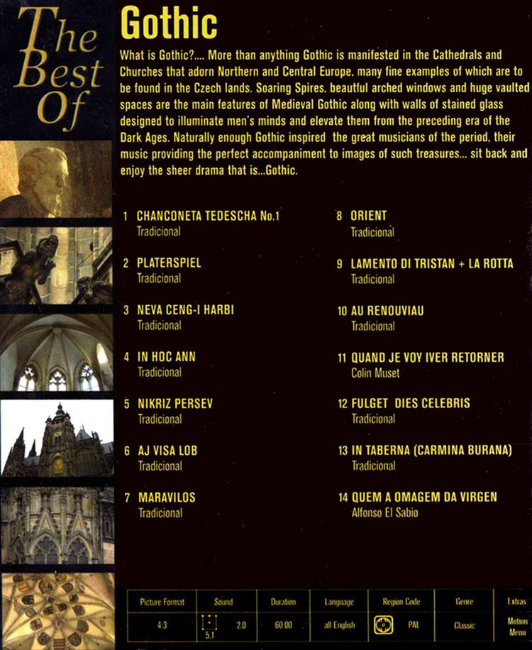 The Best Of Gothic DVD