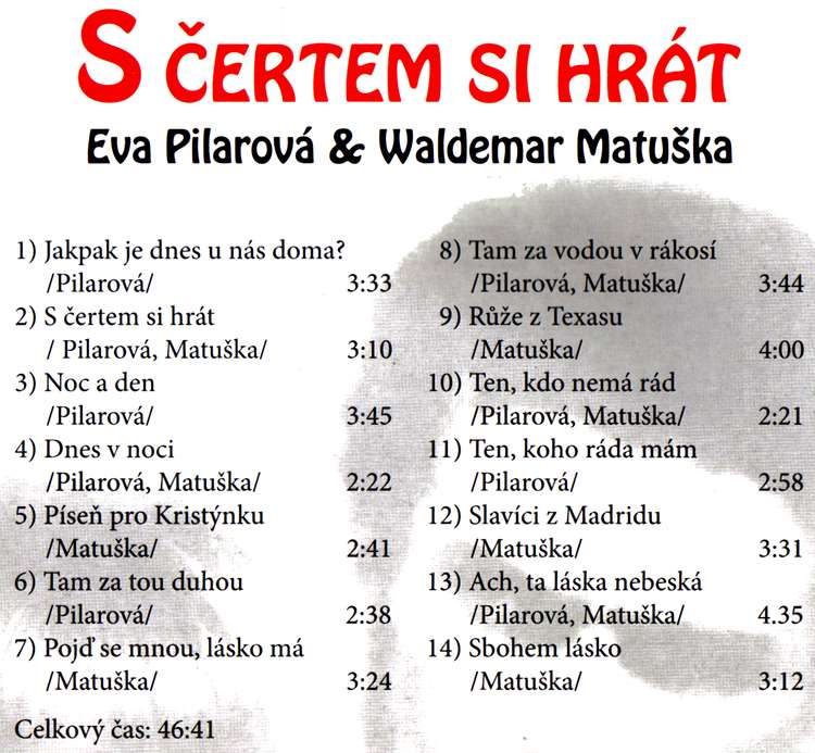 Eva Pilarová & Waldemar Matuška S čertem si hrát CD