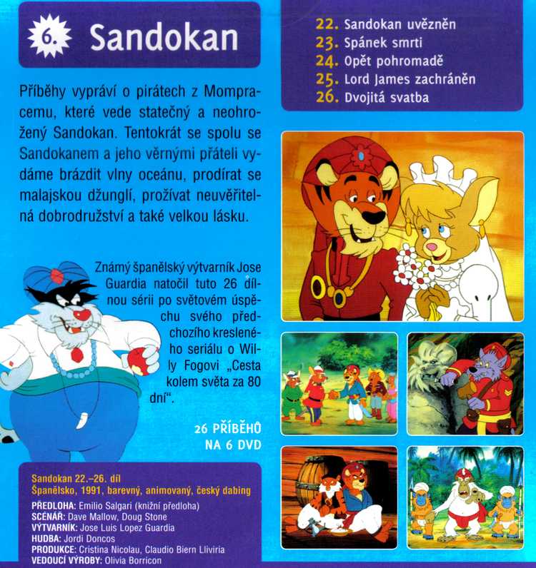 Sandokan DVD 6