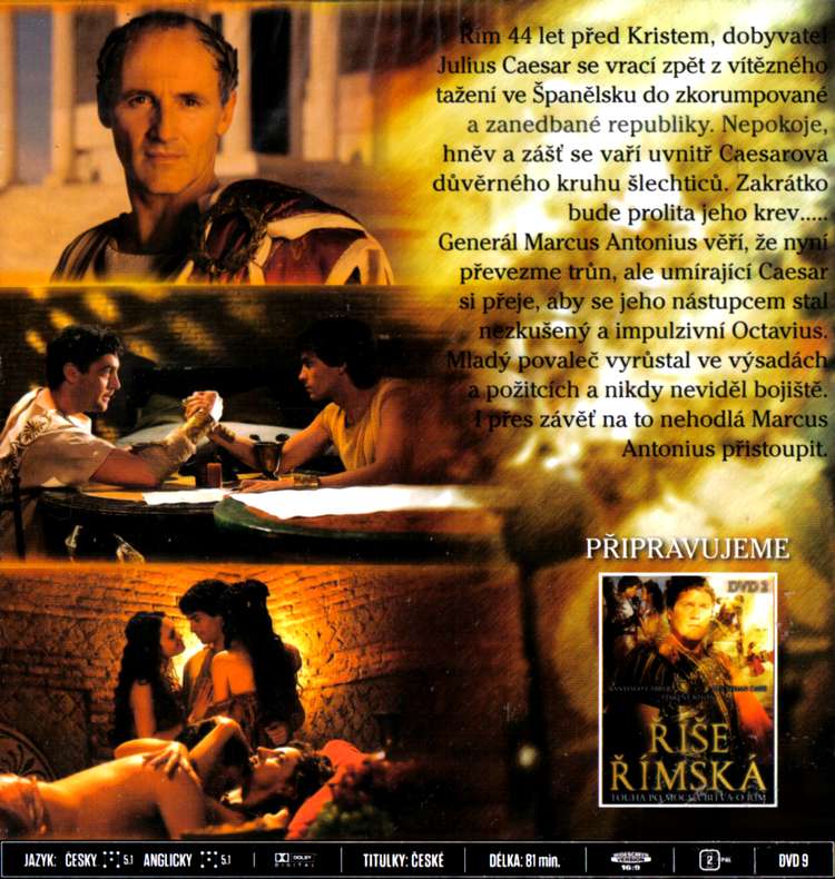 ŘÍŠE ŘÍMSKÁ DVD 1