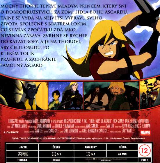 THOR dvd