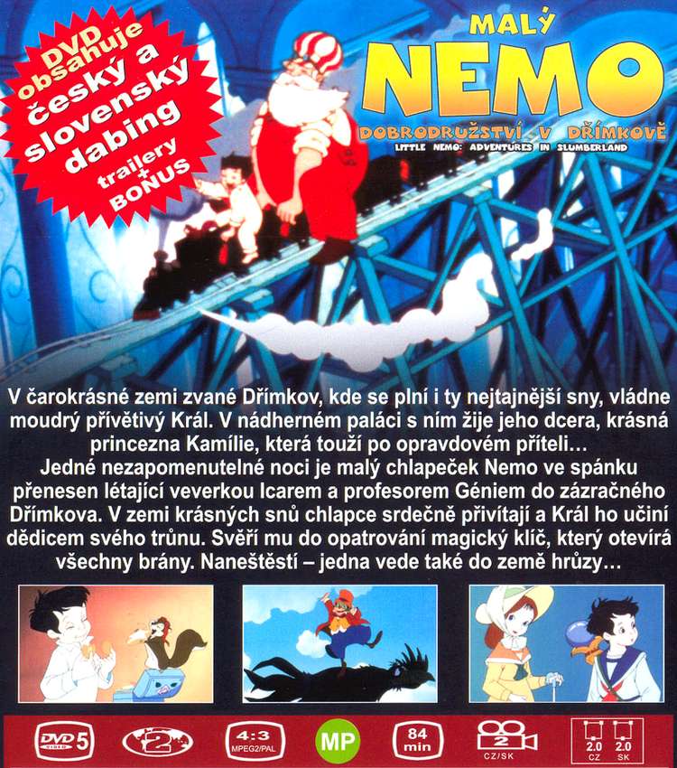 MALÝ NEMO Dobrodružství v Dřímkově