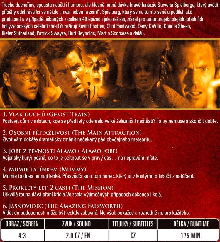 NEUVĚŘITELNÉ PŘÍBĚHY dvd 1