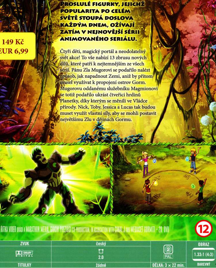 GORMITI 20. DVD